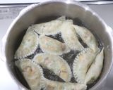 米粉餃子の皮で作るラビオリ スピルリナ入作り方5写真