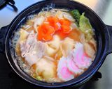 モッツァレラ餃子鍋作り方9写真