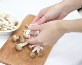 梅ときのこの炊き込みご飯作り方2写真