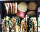 栄養満点!ビビンバおにぎらずスピルリナ入作り方12写真