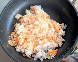 舞茸とツナのチーズおにぎり作り方2写真