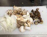 鶏胸肉のクリームソース添え作り方2写真