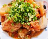 超簡単♡牛すじトロトロのどて焼き作り方6写真