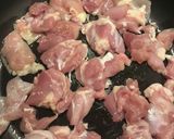 鳥モモとなすの簡単ピリ辛炒め作り方3写真