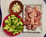 アボカドと鶏肉のマヨチーズオーブン焼き作り方1写真