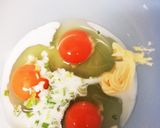 ネギ入り玉子焼き作り方3写真