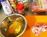 誰でも簡単♪豚キムチャーハン♪作り方1写真