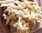 簡単＊きんぴらごぼうチーズトースト作り方3写真