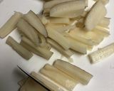 れんこんとベーコンのきんぴら作り方1写真