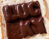 文字が浮き出る!メッセージトースト作り方4写真