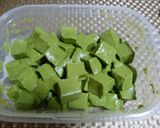 ★糖質オフ!美味しい*抹茶ミルク餅*№1作り方8写真