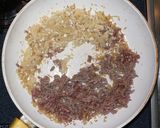 焼き厚揚げ 挽肉榎木だれ（内脂排出効果）作り方5写真