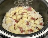 和食の基本 - さつまいもご飯 お月見に作り方4写真