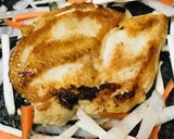 鶏肉のチーズサンドステーキ●キムチソース作り方2写真