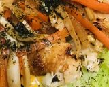 鶏肉のチーズサンドステーキ●キムチソース作り方4写真