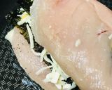 鶏肉のチーズサンドステーキ●キムチソース作り方1写真