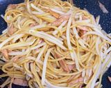 簡単お店で出してるパスタ焼きそば作り方4写真
