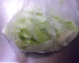 えのきだけとキャベツのレンジ蒸し作り方4写真