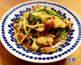 豚肉とニラもやしの中華炒め作り方7写真