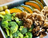 野菜が美味しい♪かぼちゃと舞茸のグリル作り方1写真