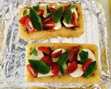 カプレーゼのせ☆油揚げ味噌ピザ作り方2写真