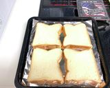 Ham & Cheese Toast作り方1写真