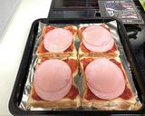 Ham & Cheese Toast作り方3写真