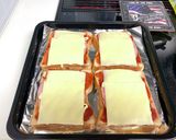 Ham & Cheese Toast作り方5写真