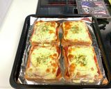 Ham & Cheese Toast作り方7写真