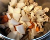 手羽元で♫圧力鍋でサムゲタン風スープ作り方5写真