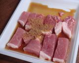 厚切り豚ロースの生姜焼き作り方2写真