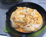 山芋と卵の鉄板焼きワサビ醤油で。作り方4写真