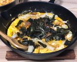 山芋と卵の鉄板焼きワサビ醤油で。作り方6写真