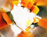 豆腐とかぼちゃのお月見だんご作り方1写真