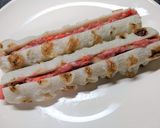 トースターで作る！ちくわバーグチーズ添え作り方4写真
