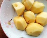 手羽中じゃが芋のトマト煮♪煮るのは10分作り方1写真