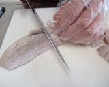 チムシンジ(豚レバーのお汁)作り方4写真