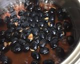 煎り黒豆で♡簡単煮豆風〜♬作り方3写真