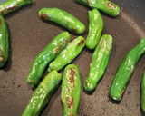 ししとうのおかかしょう油作り方2写真