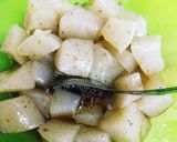 レンジで簡単！こんにゃくの煮物作り方2写真