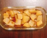 レンジで簡単！こんにゃくの煮物作り方5写真