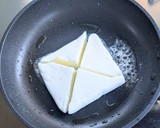 はんぺんチーズの牡蠣だし醤油焼き作り方3写真