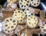 蓮根と蒟蒻のピリ辛炒め作り方4写真
