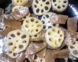 蓮根と蒟蒻のピリ辛炒め作り方4写真