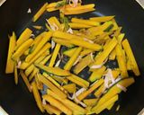 秋に食べたいきんぴらかぼちゃハム入り作り方3写真