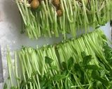 鶏むね肉と豆苗の甘酢炒め作り方1写真