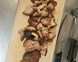 乾燥しいたけの 含め煮＆辛子しいたけ作り方1写真