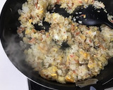 桜エビとみょうがの和風チャーハン作り方5写真