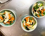 全てレンジ胸肉なすすき煮味青椒肉絲風作り方10写真