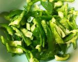 全てレンジしっかり味のニラ玉味豚平焼風作り方3写真